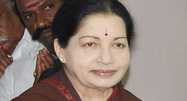 Jayalalithaa in prison