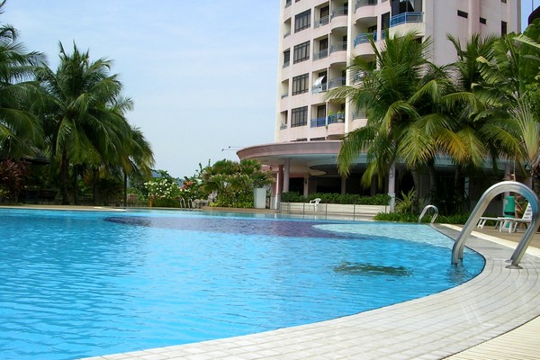 pool at apartment in penang, malaysia