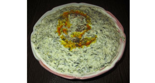 spinach raita