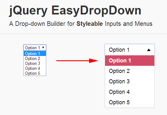 Create Beautiful Select Dropdown With Easydropdown Js